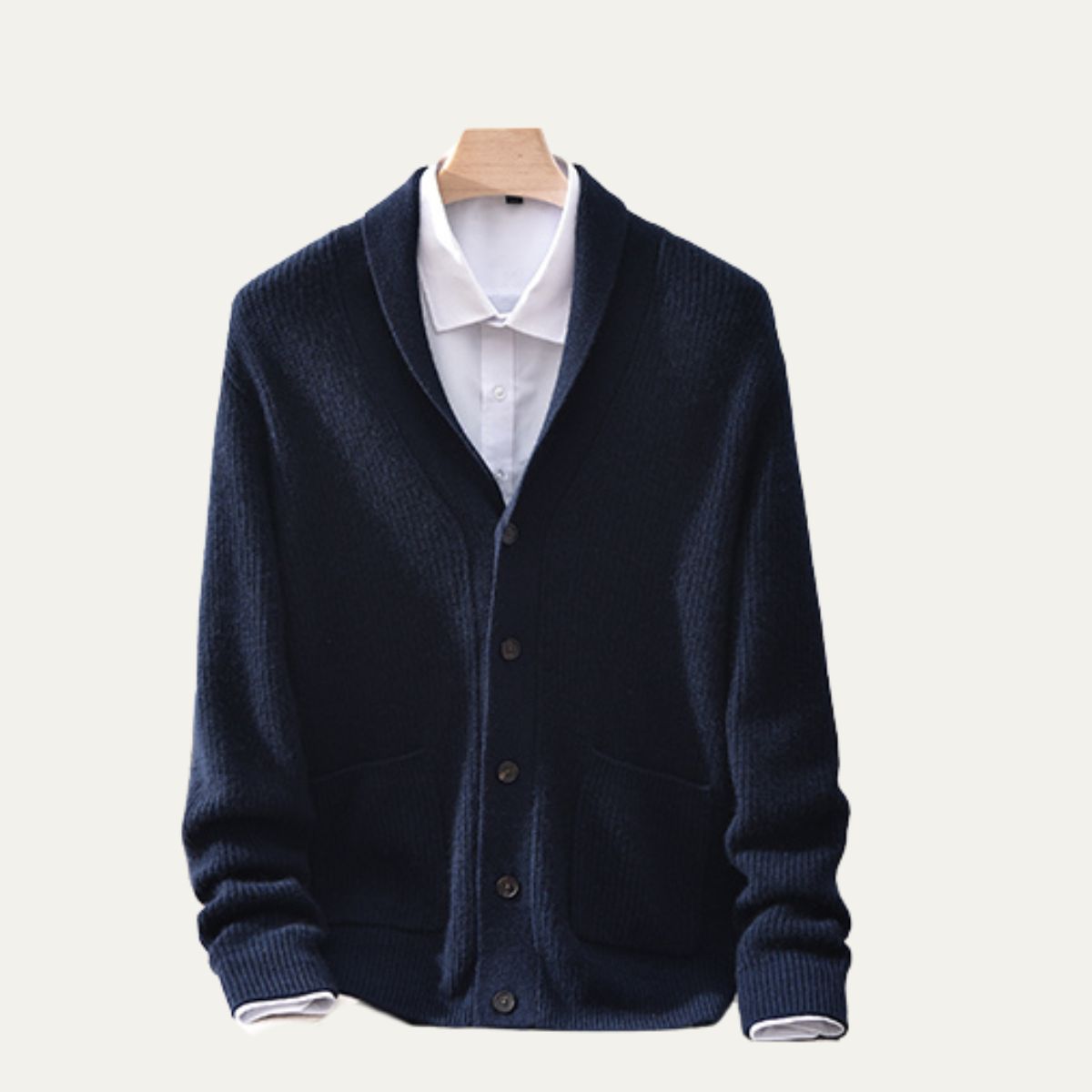 Veste aviateur homme en similicuir doublée de peau lainée