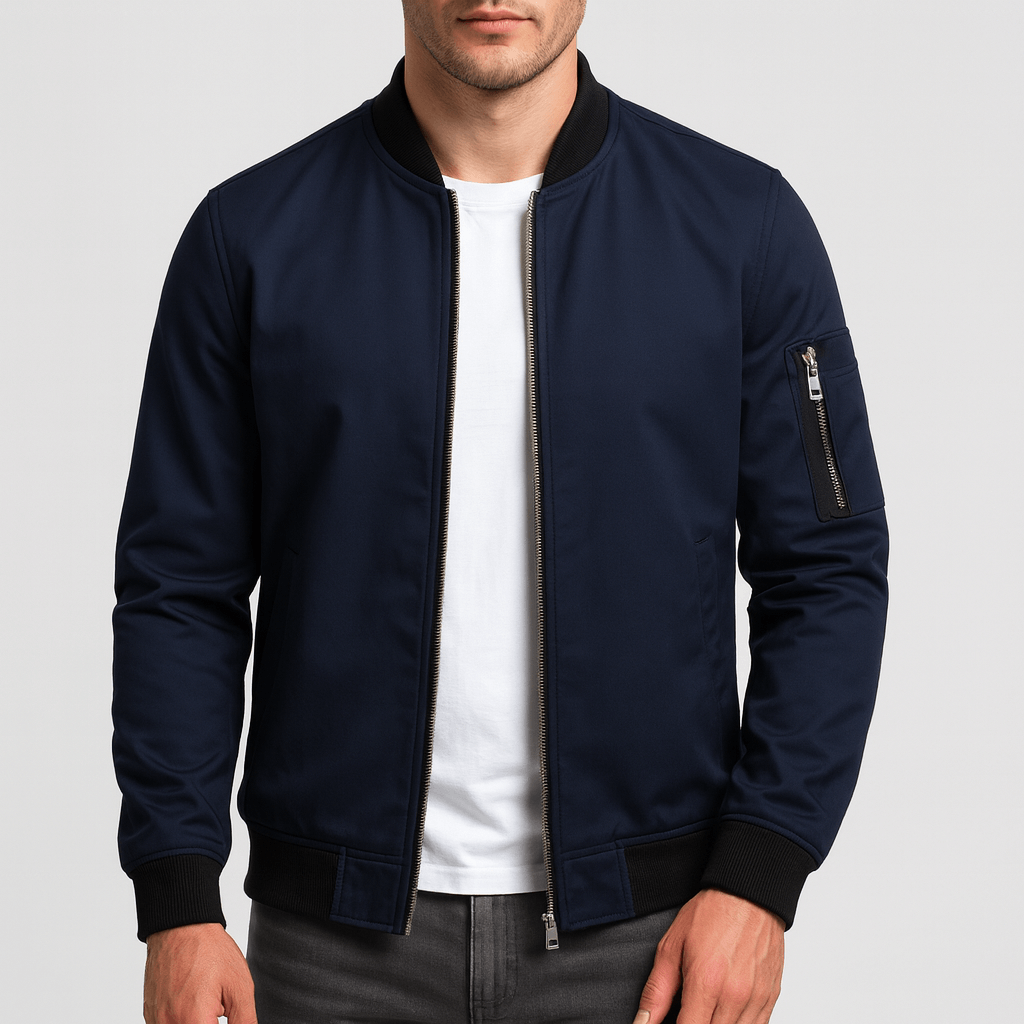 Veste bomber classique pour homme