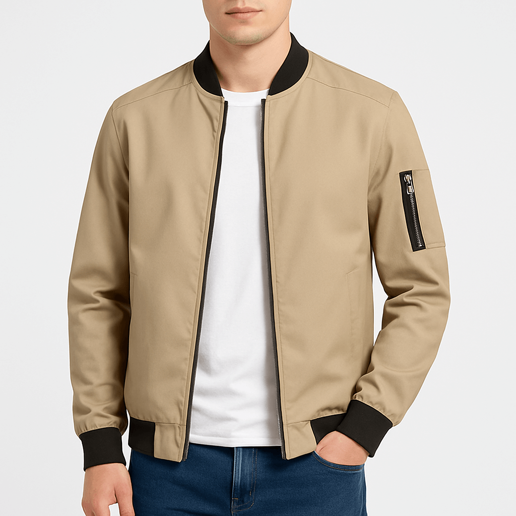 Veste bomber classique pour homme