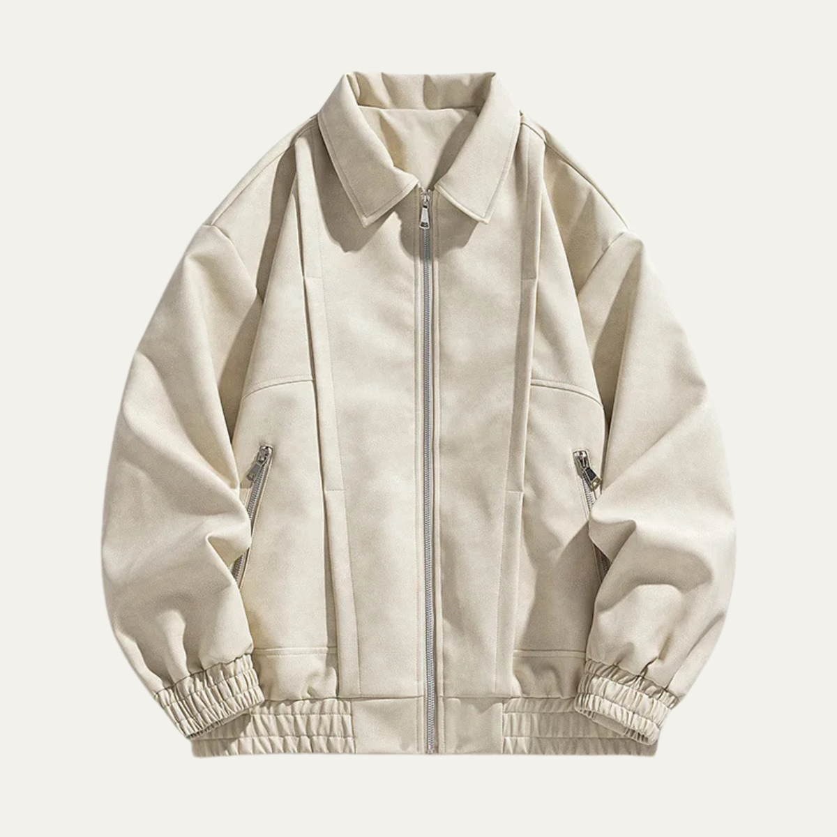 Veste bomber homme effet daim
