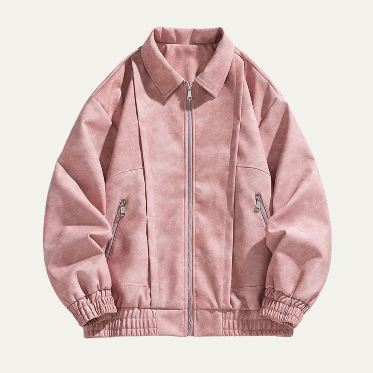 Veste bomber homme effet daim