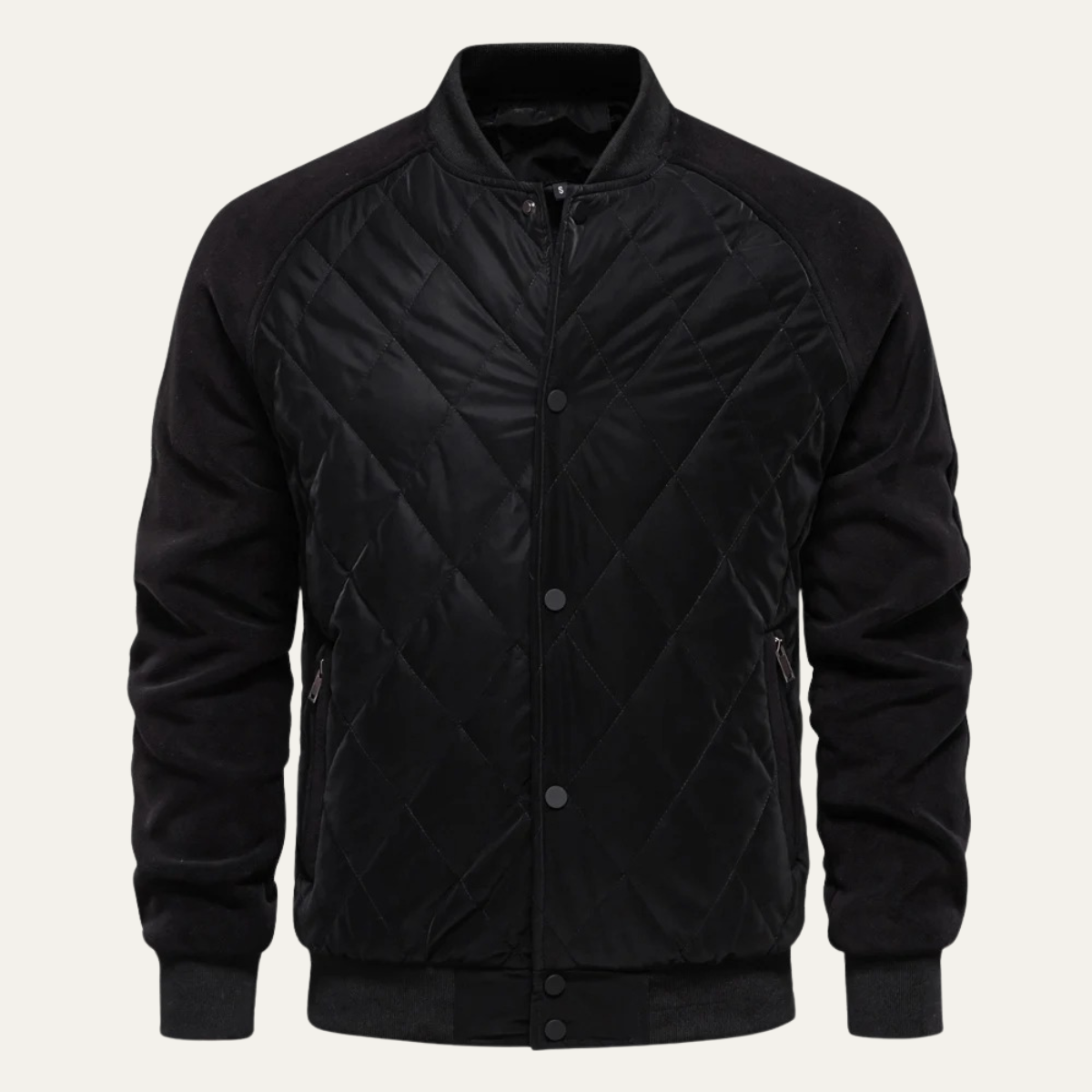 Veste bomber matelassée d'hiver pour homme