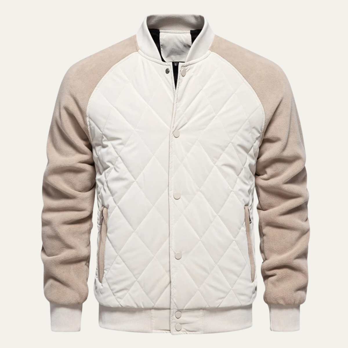 Veste bomber matelassée d'hiver pour homme