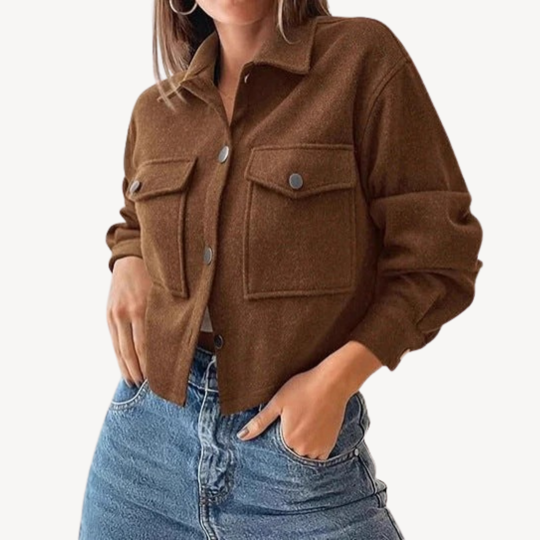 Veste courte chic pour femme
