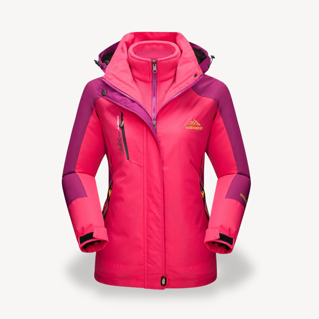 Veste d'hiver imperméable pour femme