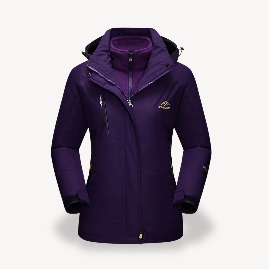 Veste d'hiver imperméable pour femme