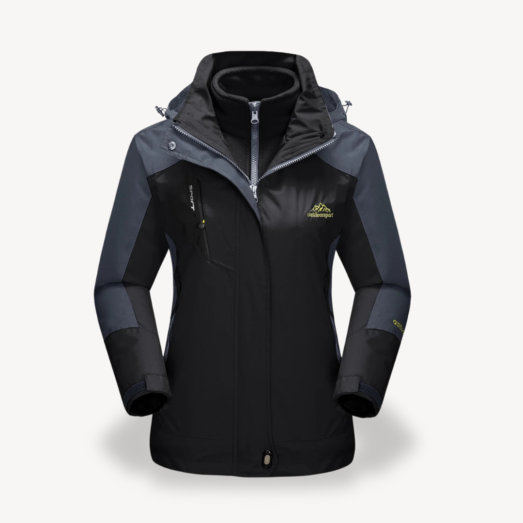 Veste d'hiver imperméable pour femme