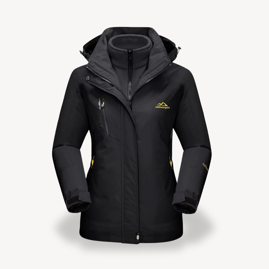 Veste d'hiver imperméable pour femme