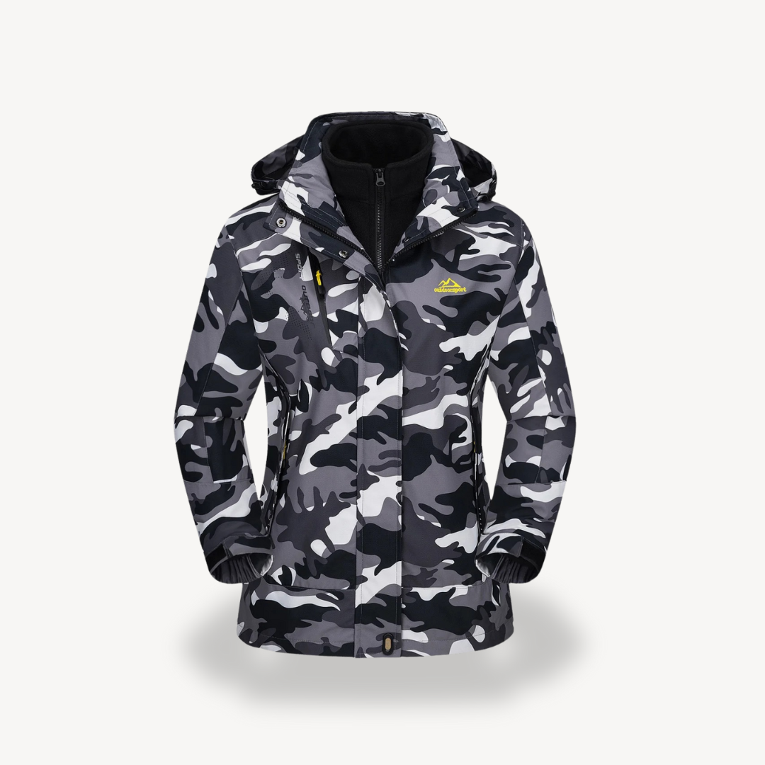 Veste d'hiver imperméable pour femme