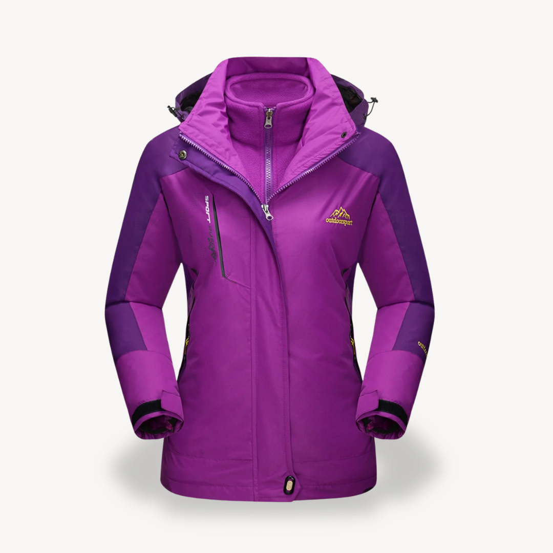 Veste d'hiver imperméable pour femme