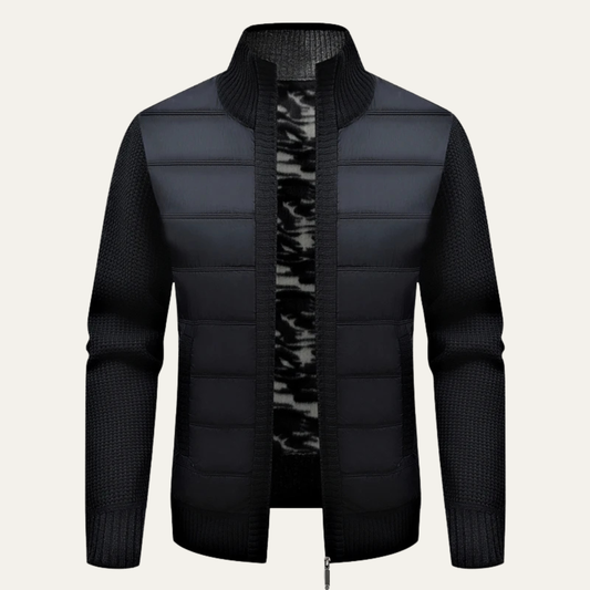 Veste hybride matelassée pour homme