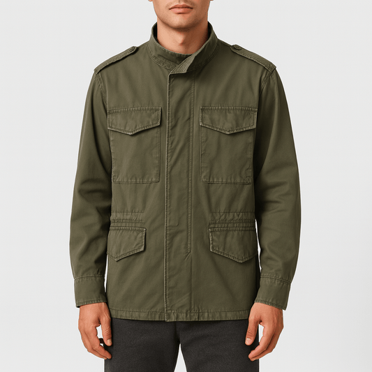 Veste militaire oversize pour homme