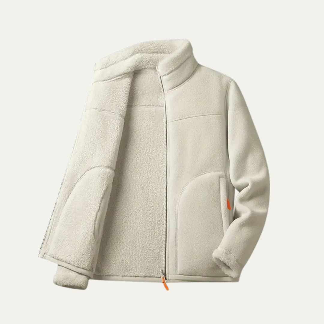 Veste polaire zippée douce pour femme