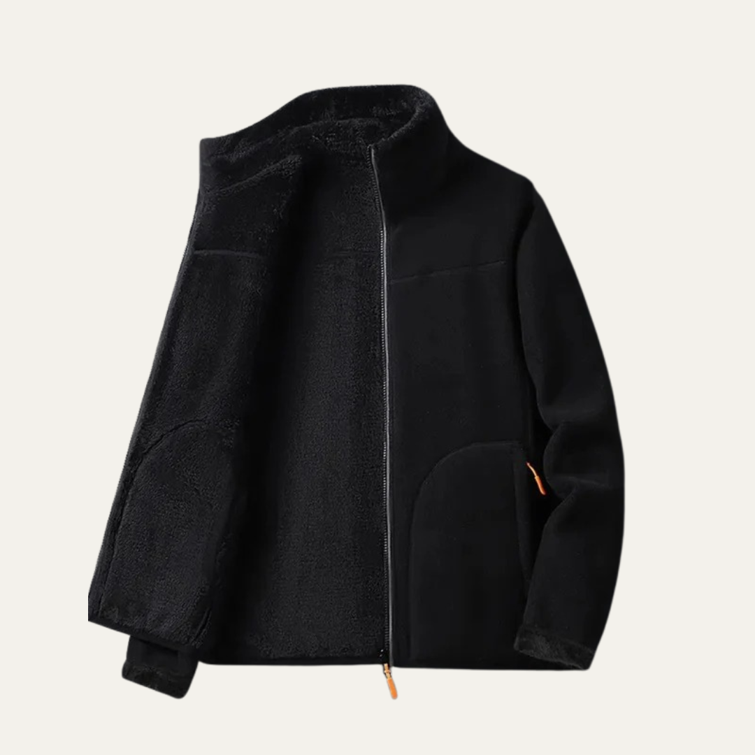 Veste polaire zippée douce pour femme