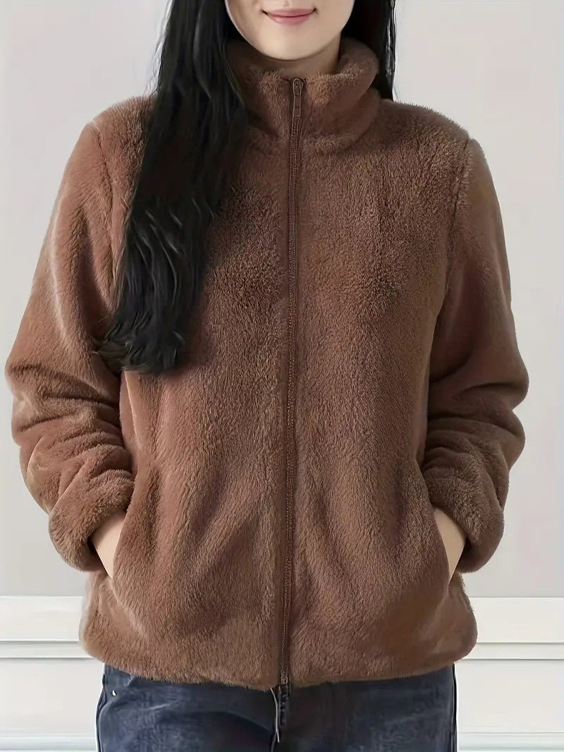 Veste polaire zippée pour femme