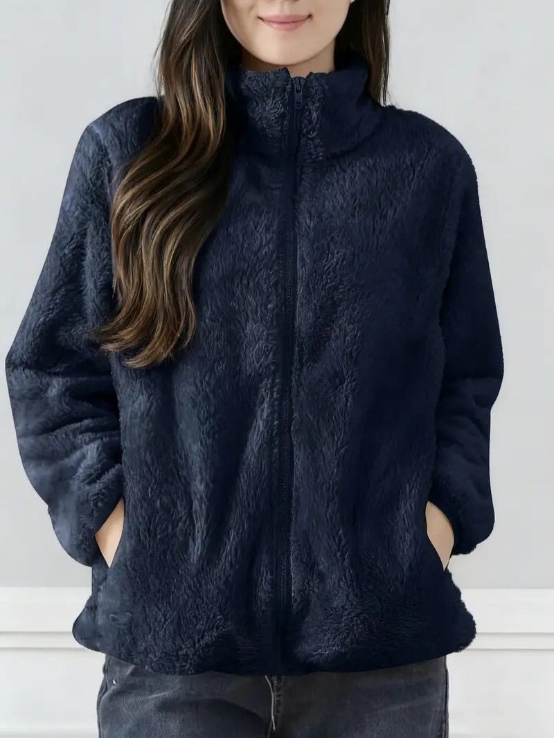 Veste polaire zippée pour femme