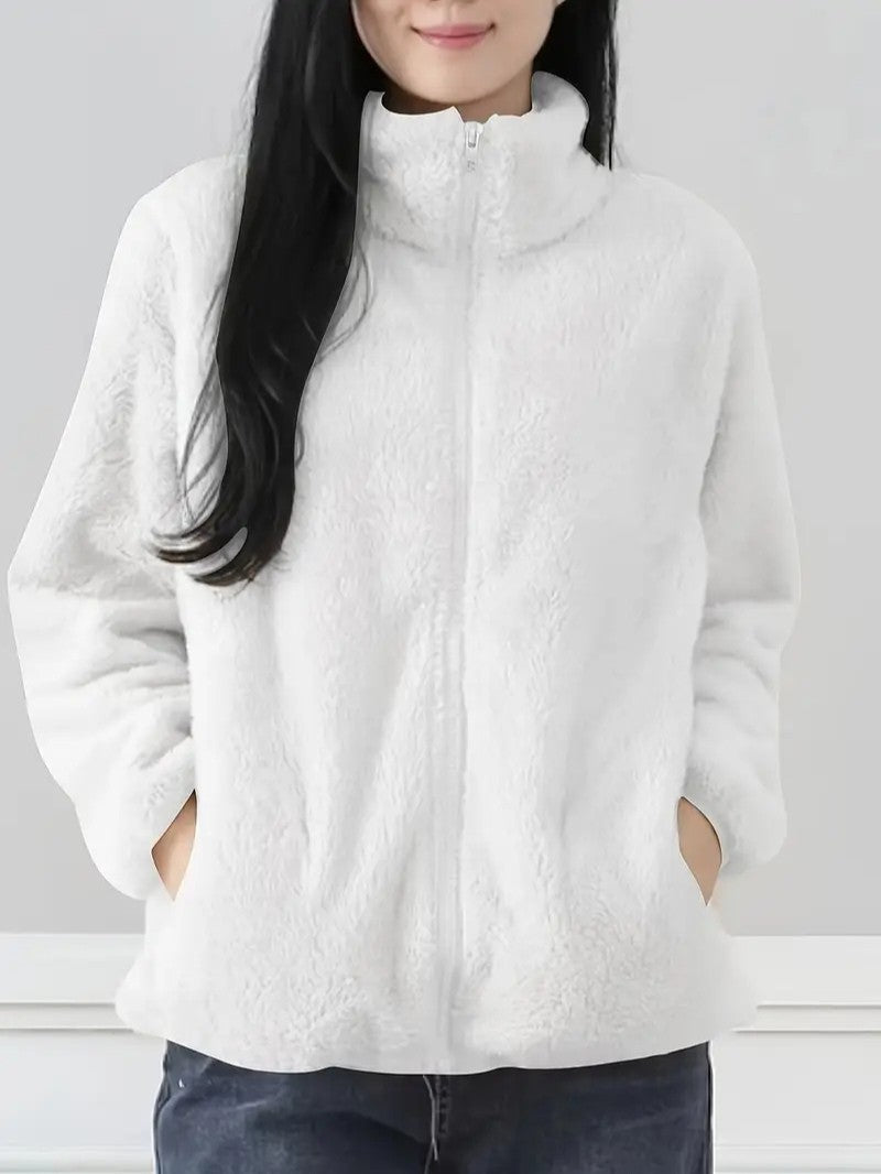 Veste polaire zippée pour femme