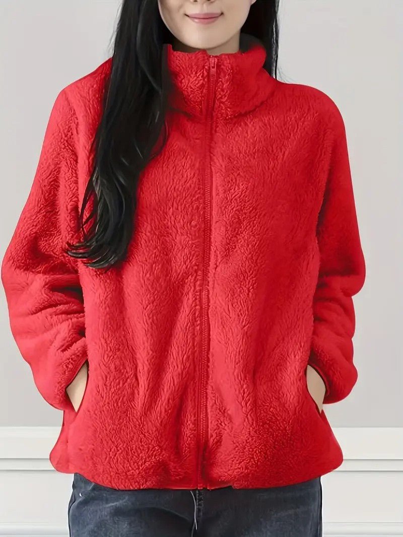 Veste polaire zippée pour femme