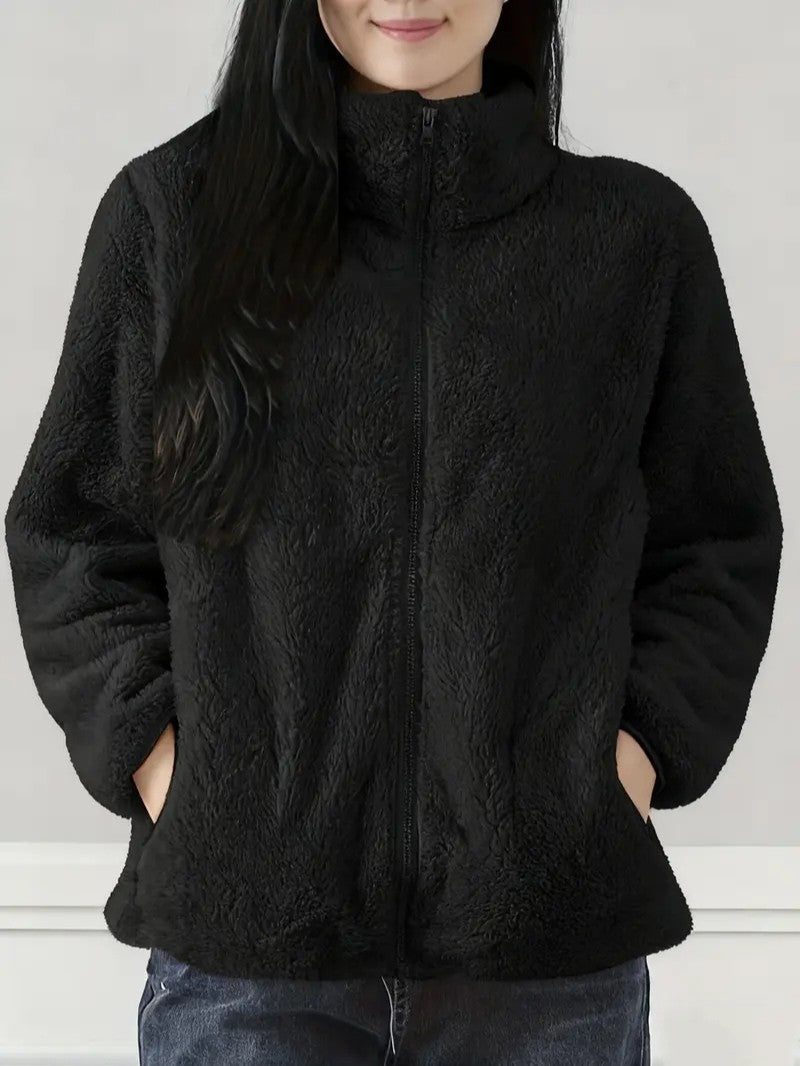 Veste polaire zippée pour femme
