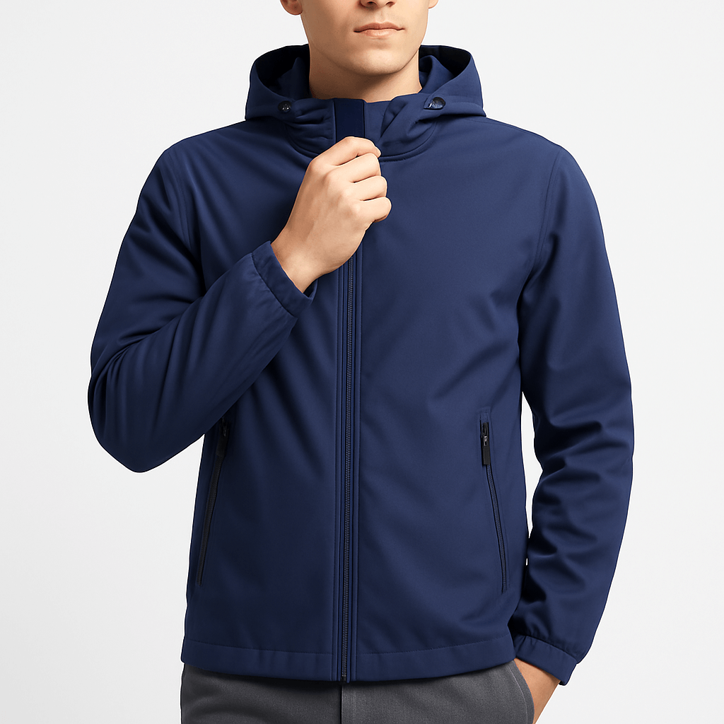 Veste tactique imperméable à capuche pour homme