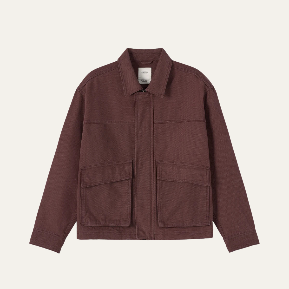 Veste trucker utilitaire en velours côtelé pour homme
