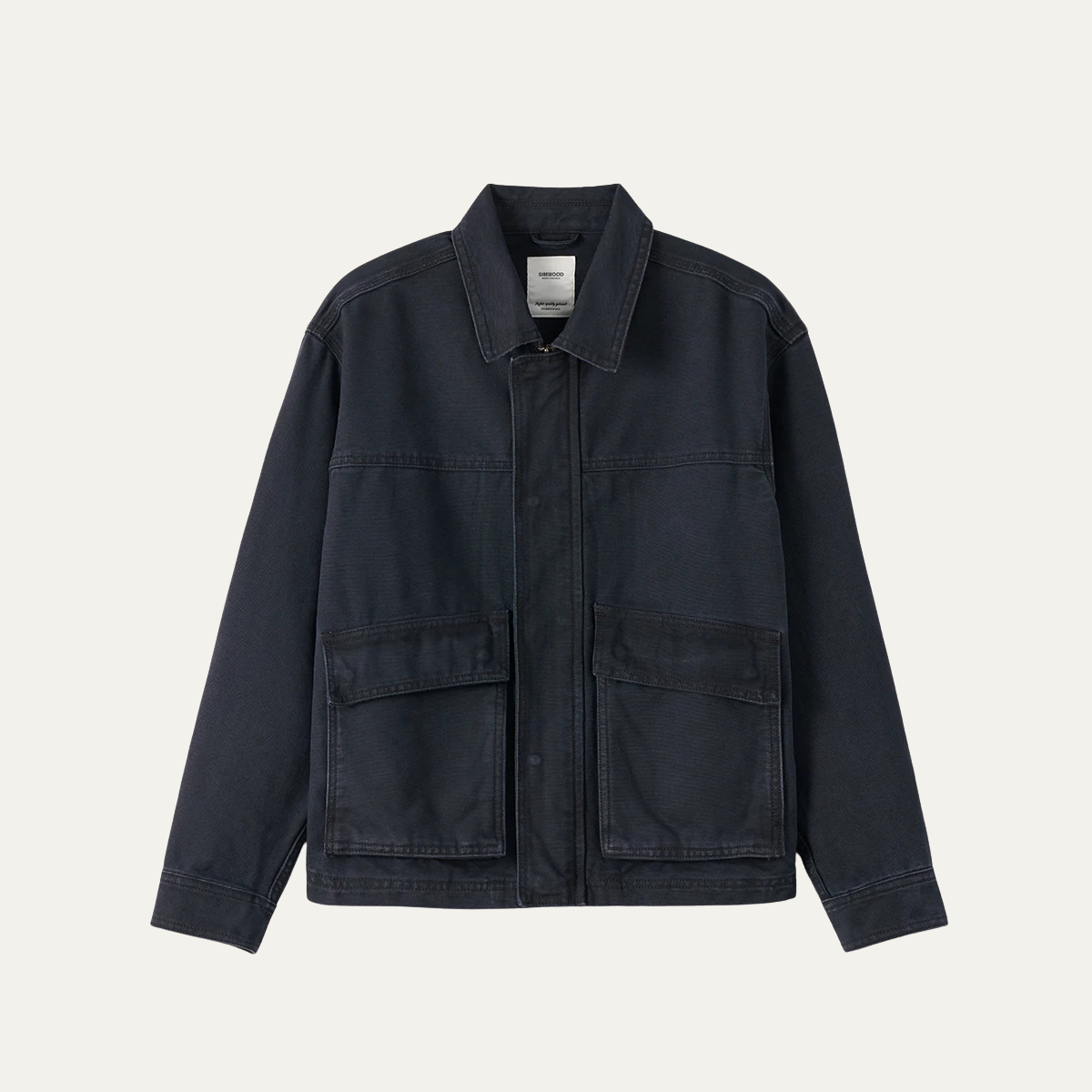 Veste trucker utilitaire en velours côtelé pour homme