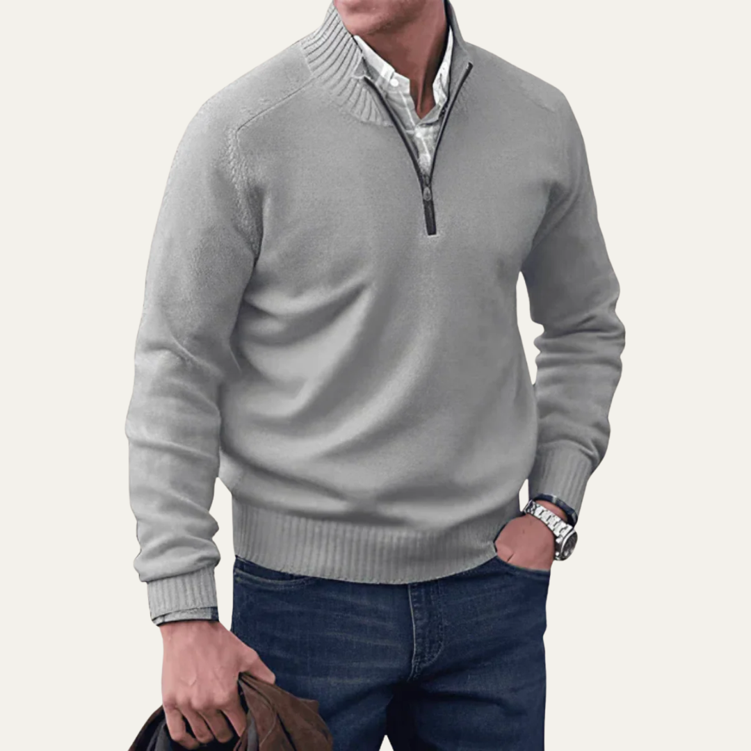 Veste utilitaire matelassée zippée pour homme