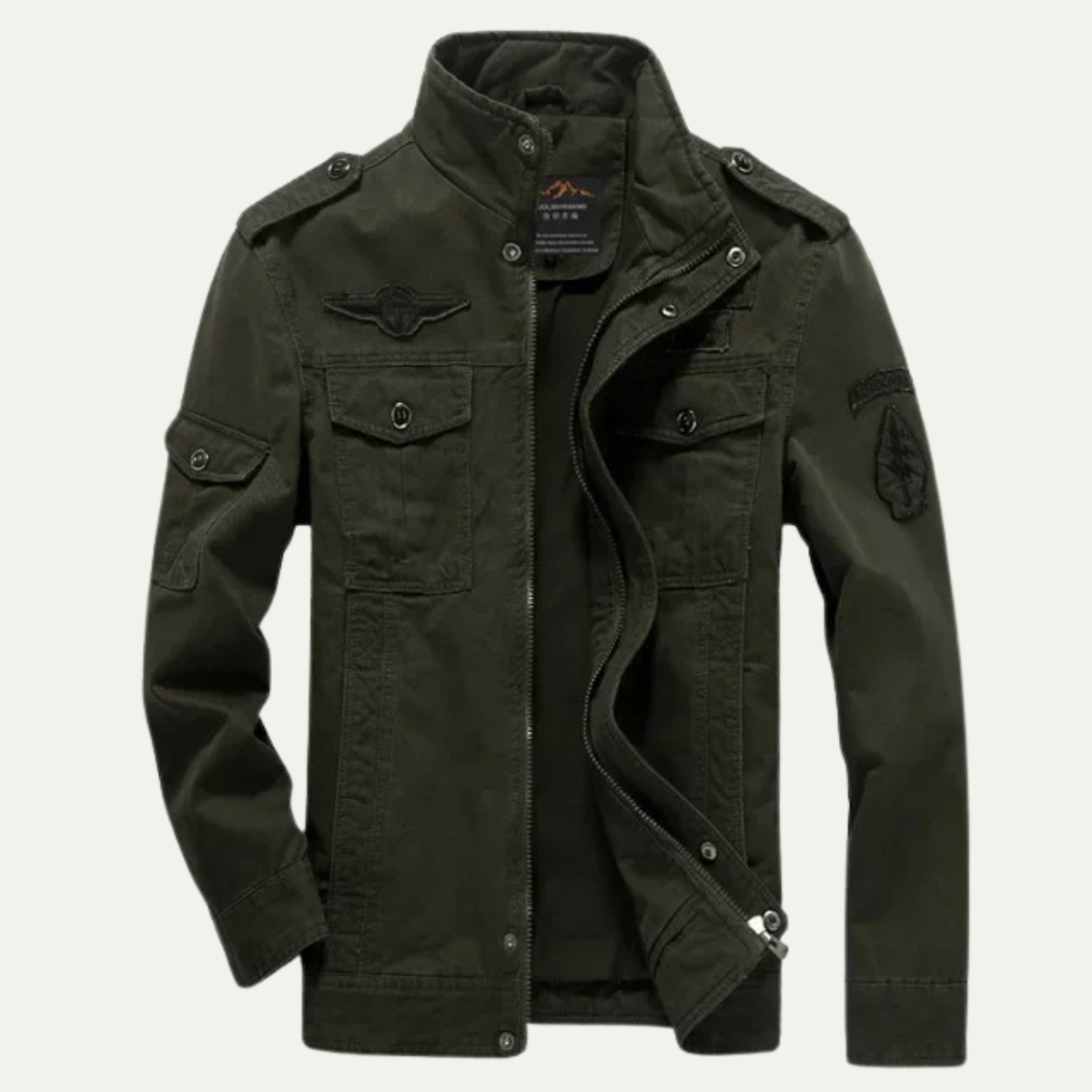 Veste utilitaire militaire pour homme