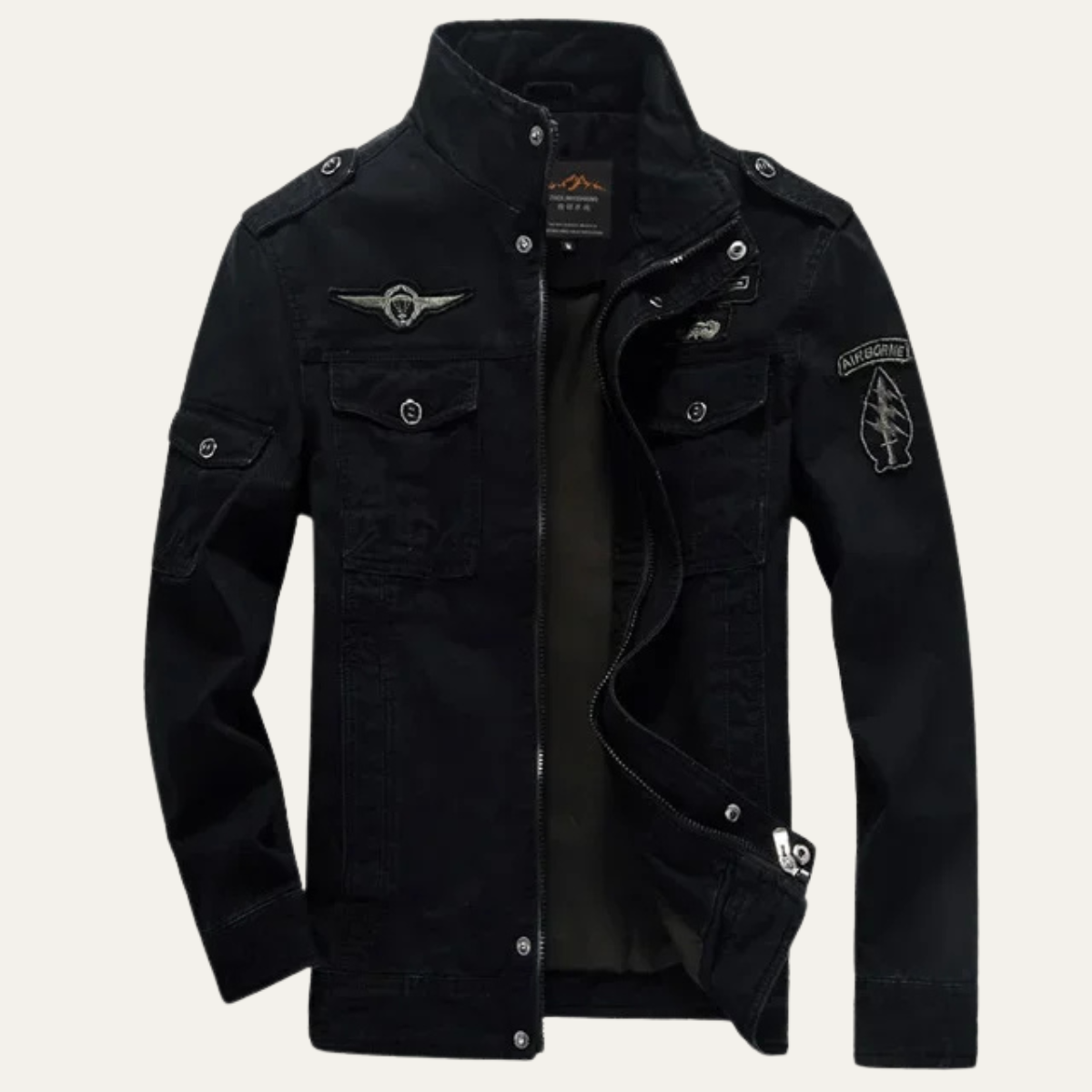 Veste utilitaire militaire pour homme