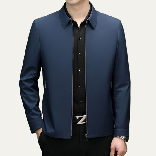 Veste zippée légère et décontractée pour homme