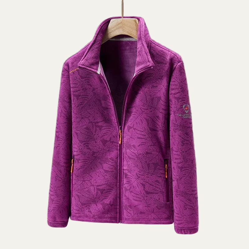 Veste zippée texturée pour homme