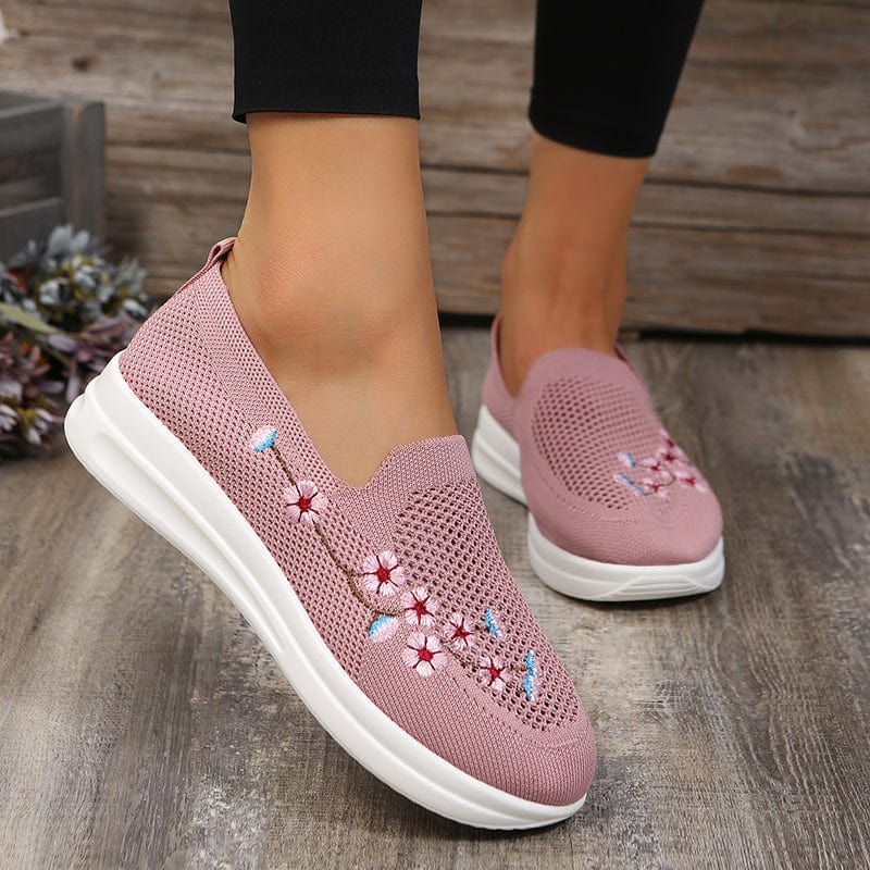 Chaussures tendance avec motif floral