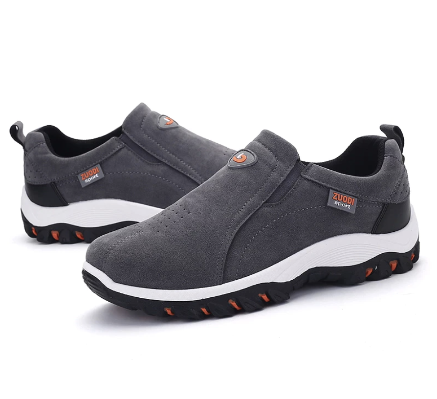 Baskets Sport Homme Gris avec Semelle Grip