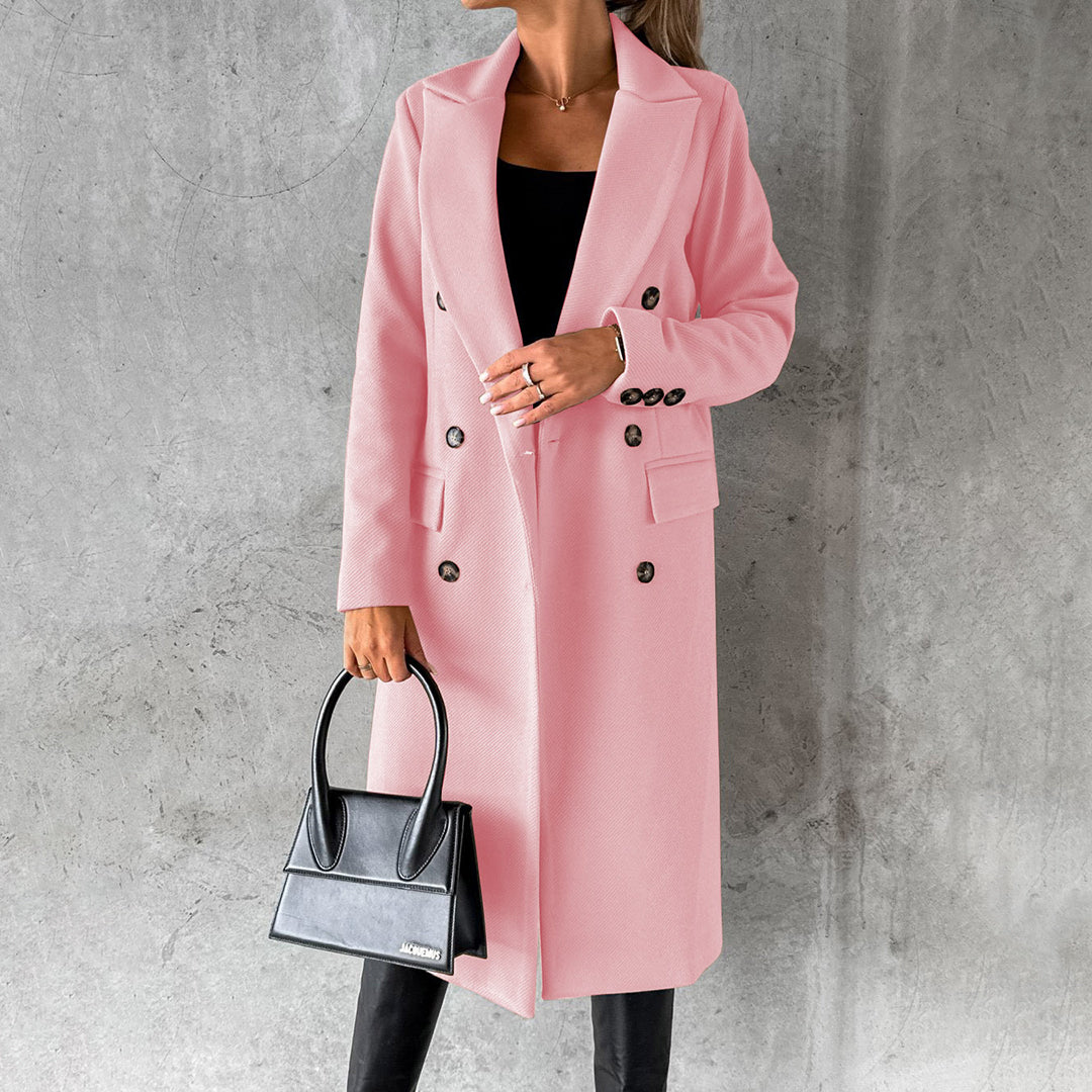 Manteau Femme Élégant Hiver Fourrure - LuxeStyle