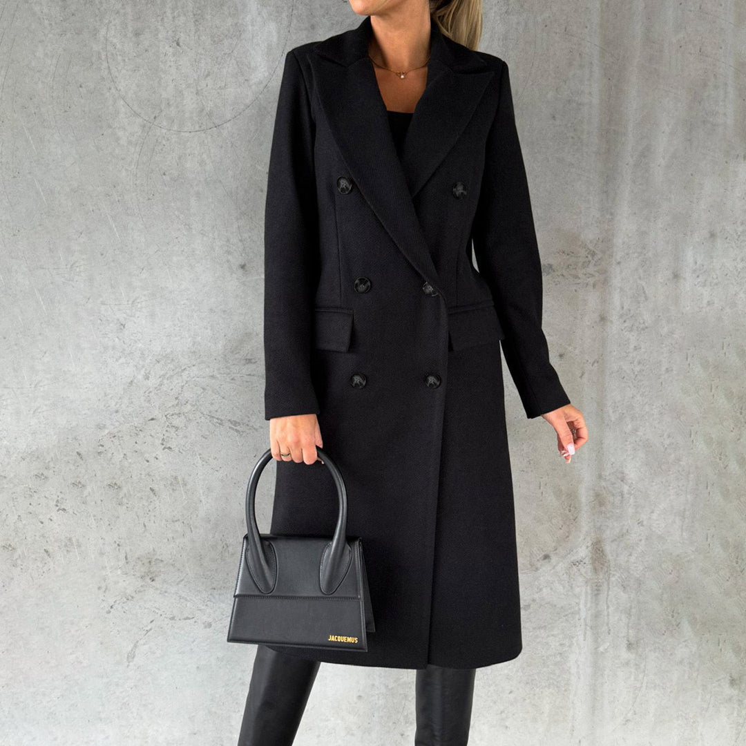 Manteau Femme Élégant Hiver Fourrure