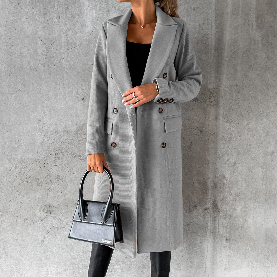 Manteau Femme Élégant Hiver Fourrure