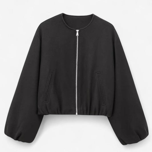 Veste Bomber Sport Chic avec Pochettes Cachettes - LuxeStyle