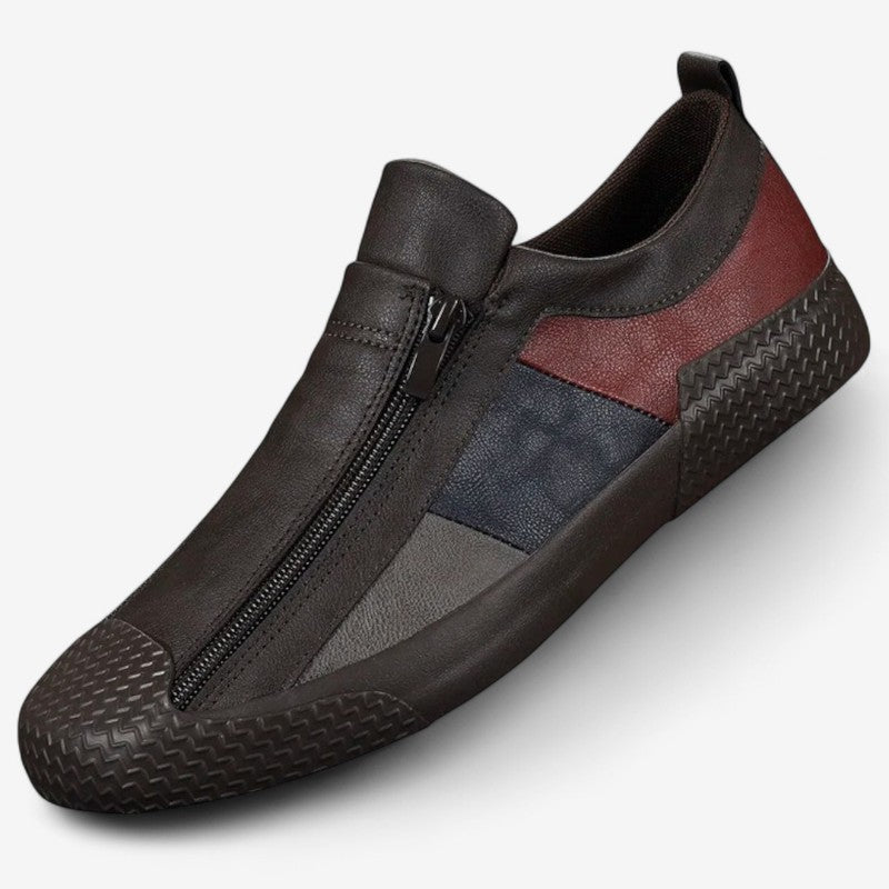 Baskets Confortables à Lacets avec Semelle Souple et Bout Arrondi