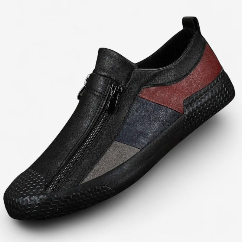 Baskets Confortables à Lacets avec Semelle Souple et Bout Arrondi - LuxeStyle