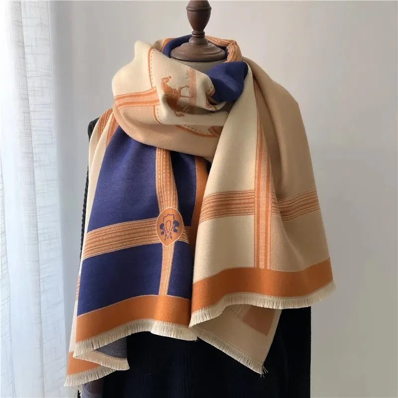 Écharpe Douce et Chaleureuse pour Femme - LuxeStyle