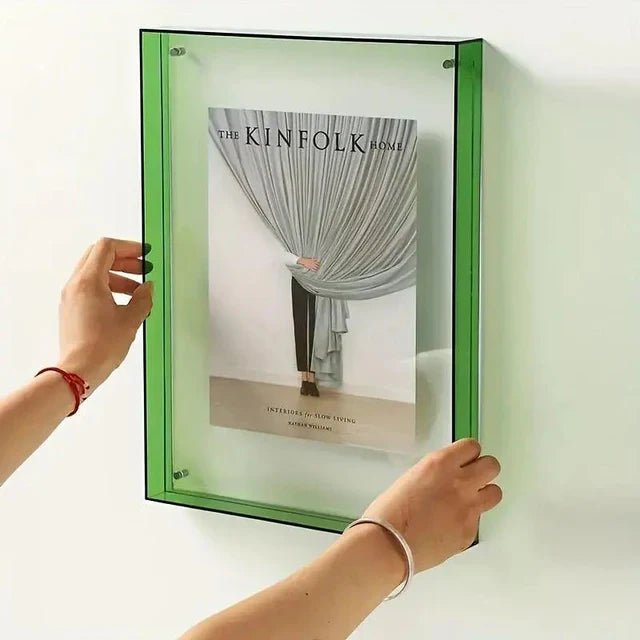 Cadre Photo Acrylique Clair Design - LuxeStyle