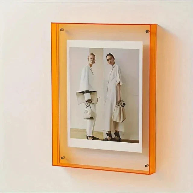 Cadre Photo Acrylique Clair Design