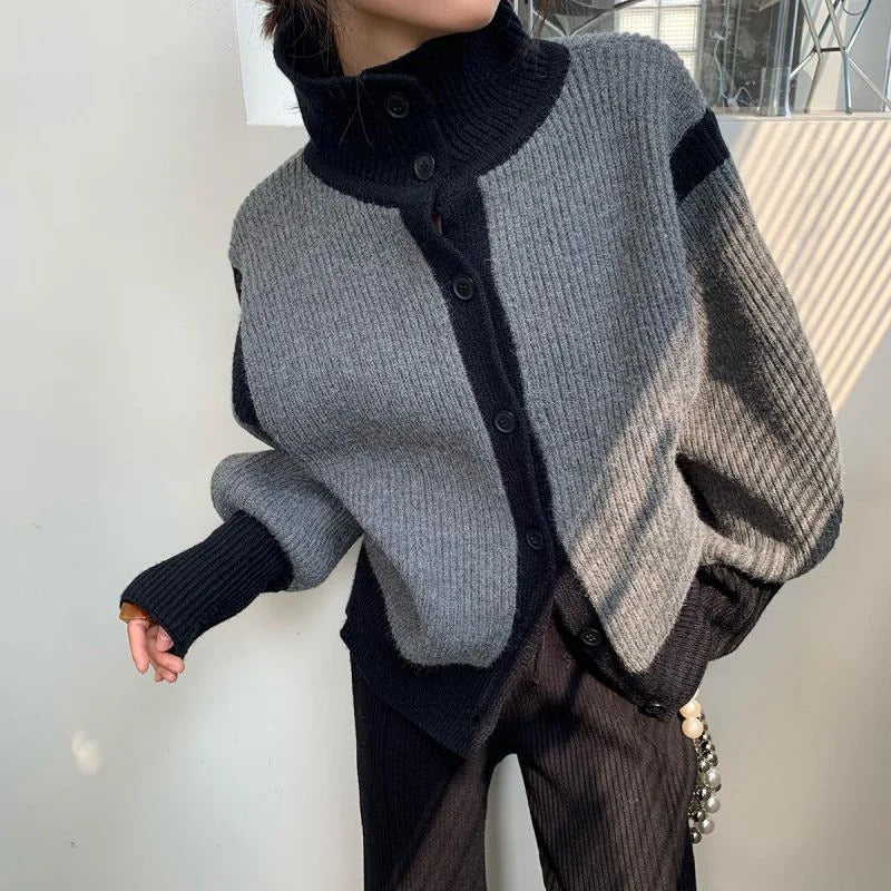 Pull Femme Confortable Manches Longues Automne