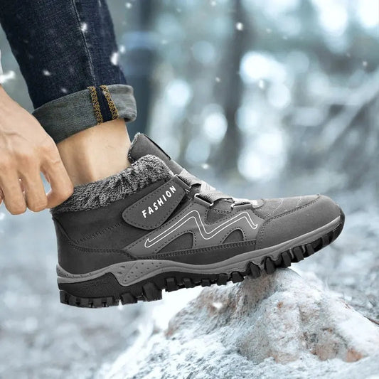 Bottines Confortables Hiver avec Doublure Chaude - LuxeStyle