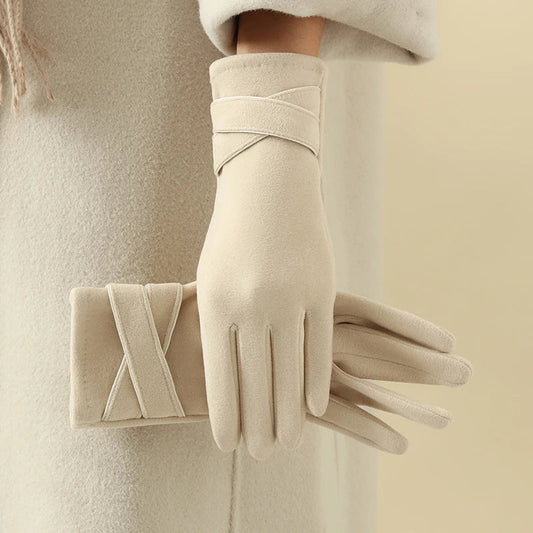 Gants Femme Hiver Chauds et Élastiques pour Ski - LuxeStyle