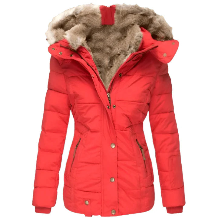 Warmella™ – Manteau Hiver Femme Douillet et Imperméable