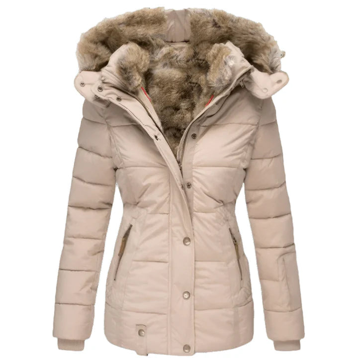Warmella™ – Manteau Hiver Femme Douillet et Imperméable
