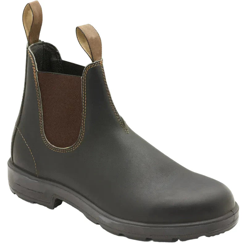 Bottes Chelsea Cuir Noir Classique Homme - LuxeStyle