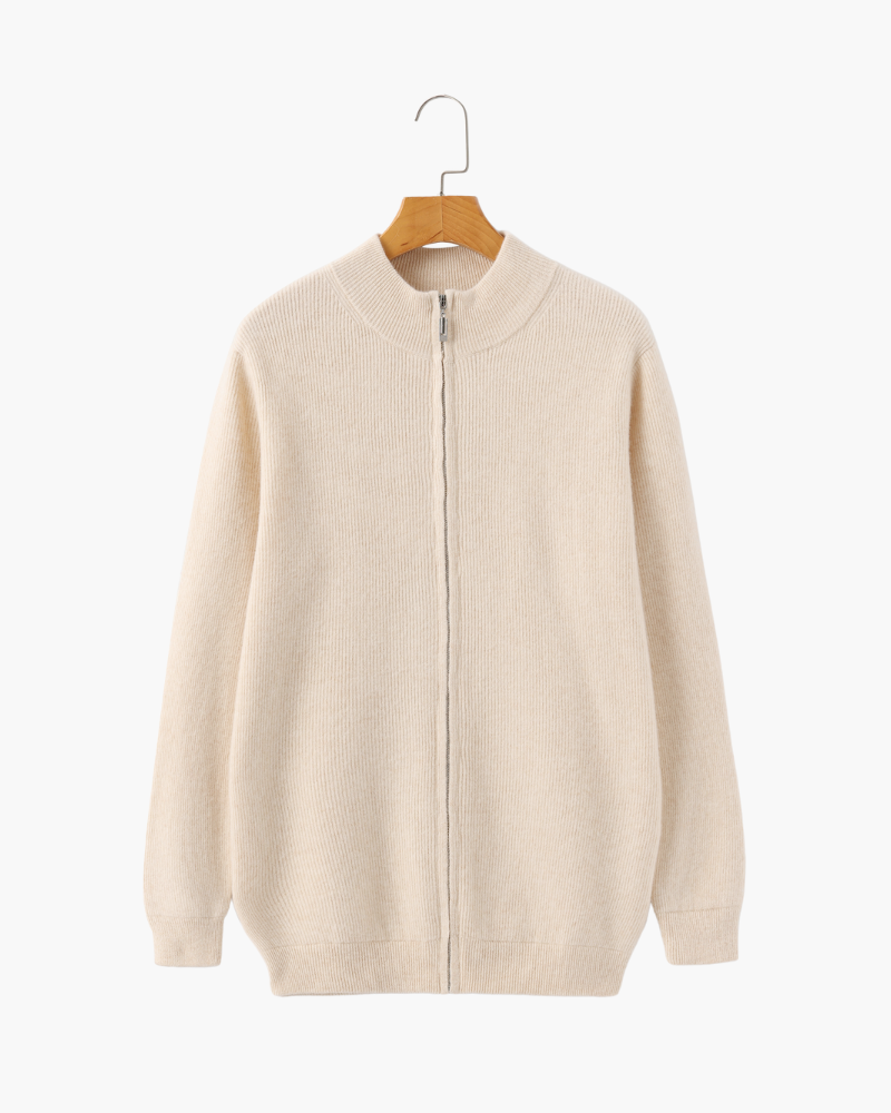 Gilet en laine doux marine homme
