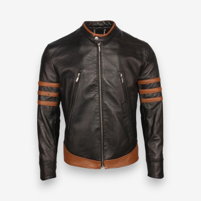 Veste Zippée Slim à Manches Longues et Poches - LuxeStyle